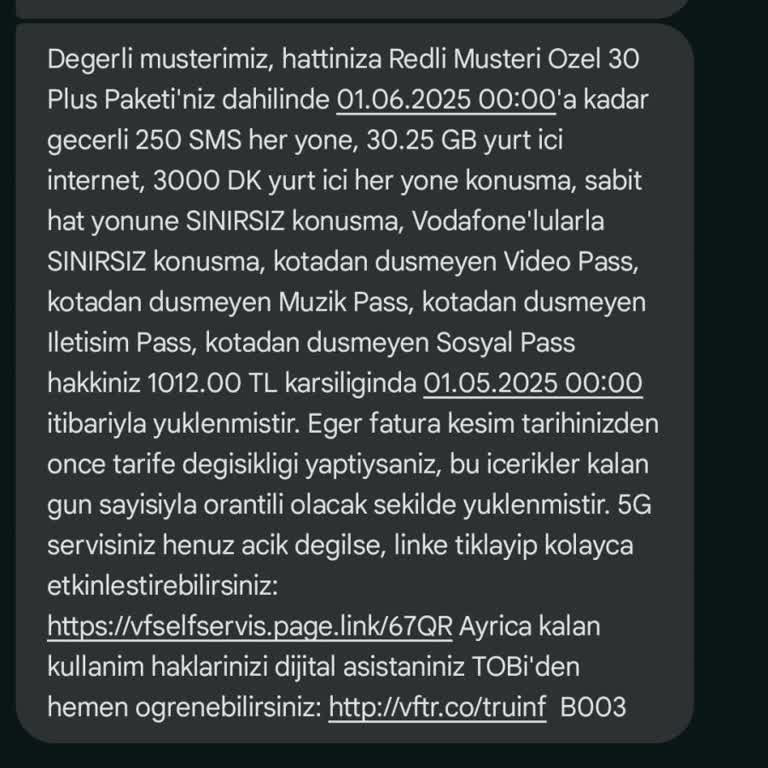 İzinsiz Paket Tanımlaması Ve Faturasız Hatta Geçiş Talebimin Karşılanmaması