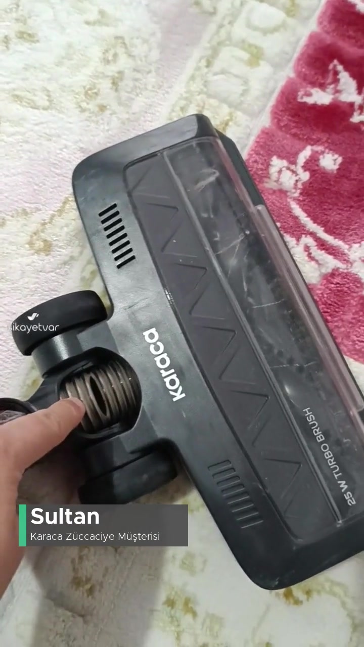 Karaca Vantuz Dik Süpürge Boru Yırtılması videonun kapak resmi