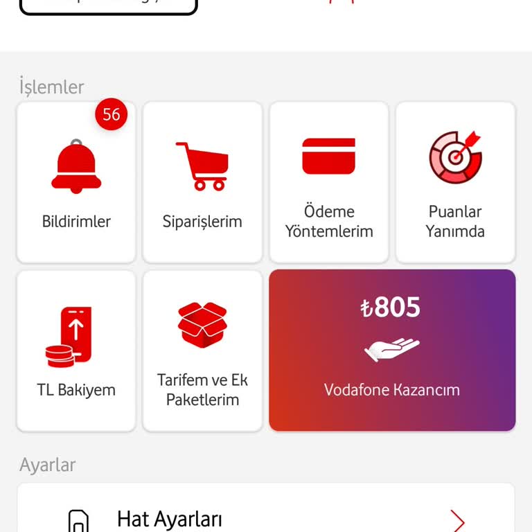 Vodafone'dan Hediye İnternet Alamama Sorunu