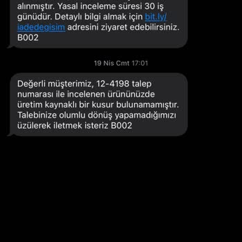 Değişim Talebim Haksız Yere Reddedildi