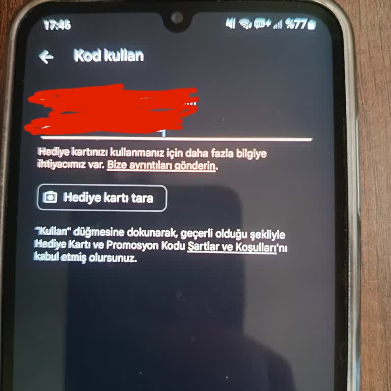 Satın Aldığım Google Play Kodları Kullanılamıyor, İade Ve Destek Sağlanmıyor