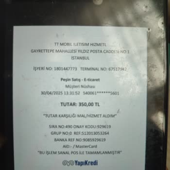 Bimcell Yükleme Sonrası 350 TL Hesabıma Geçmedi, Hattım Kapandı