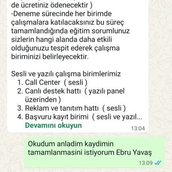 Evden Çağrı Merkezi İşi Başvurusu Sonrası Kimlik Bilgilerimin Kullanılması