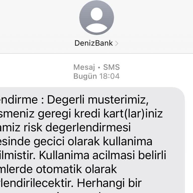 Kredi Kartım Limitim Olmasına Rağmen Kullanıma Kapatıldı