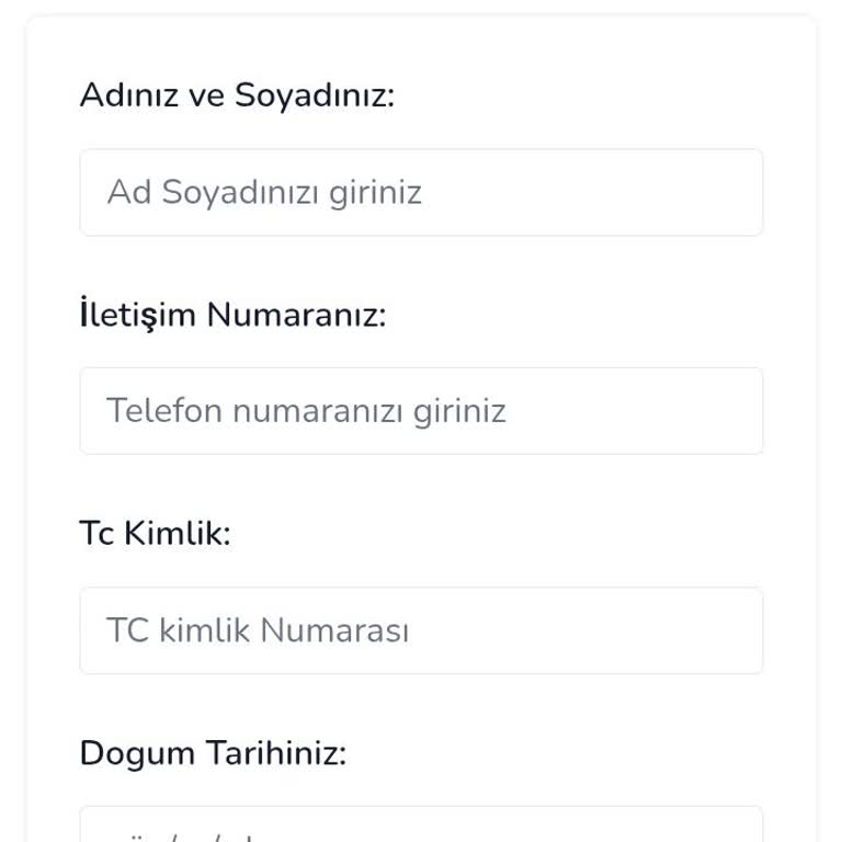 Kişisel Bilgilerimle İzinsiz İşlem Yapılmasından Endişeliyim, Sorumluluk Kabul Etmiyorum