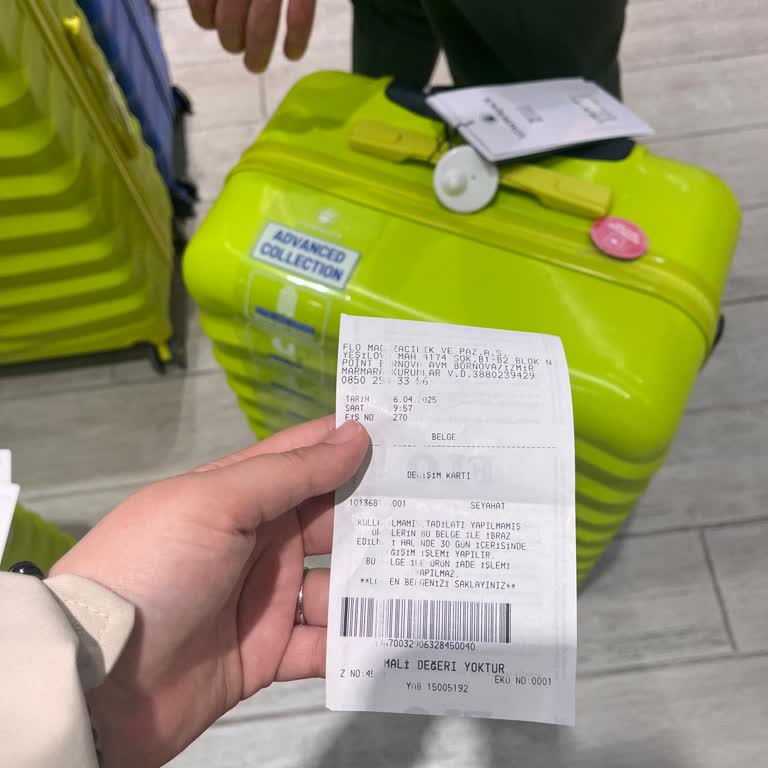 Kusurlu Lumberjack Valiz İçin Garanti Kapsamında Çözüm Talebi