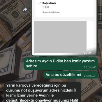 Siparişime Ulaşamıyor Ve Destek Alamıyorum
