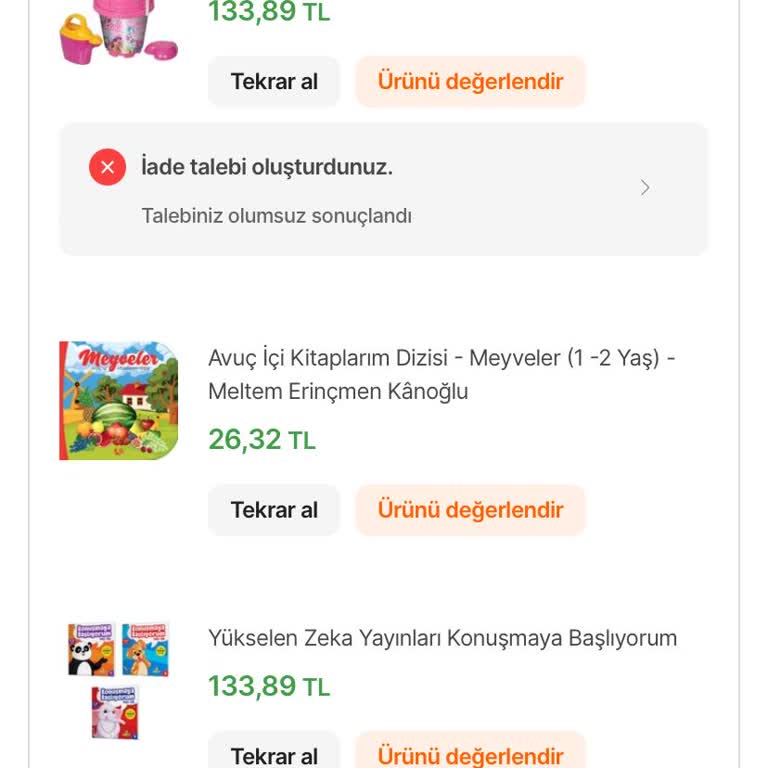 Eksik Gönderilen Ürün Ve Reddedilen İade Talebiyle Yaşanan Mağduriyet
