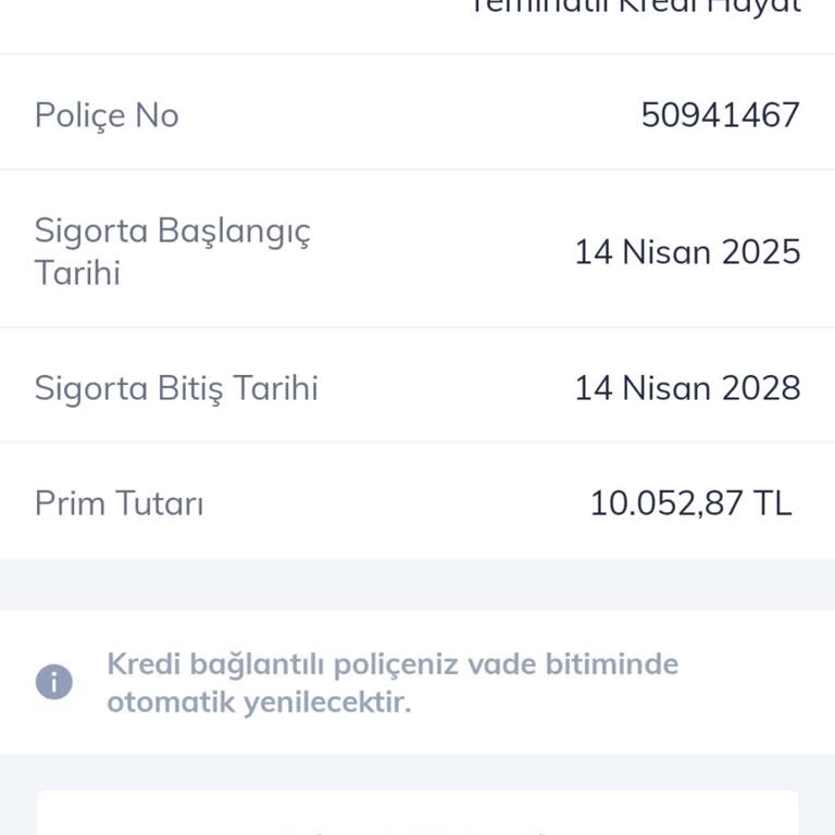 Krediyle Birlikte Yapılan Hayat Sigortasının İptali Ve Ücret İadesi Talebi