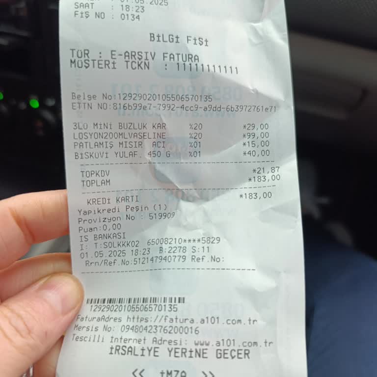 A101 Çakraz Şubesinde Etiket Ve Fiyat Uyumsuzluğu Nedeniyle Mağduriyet