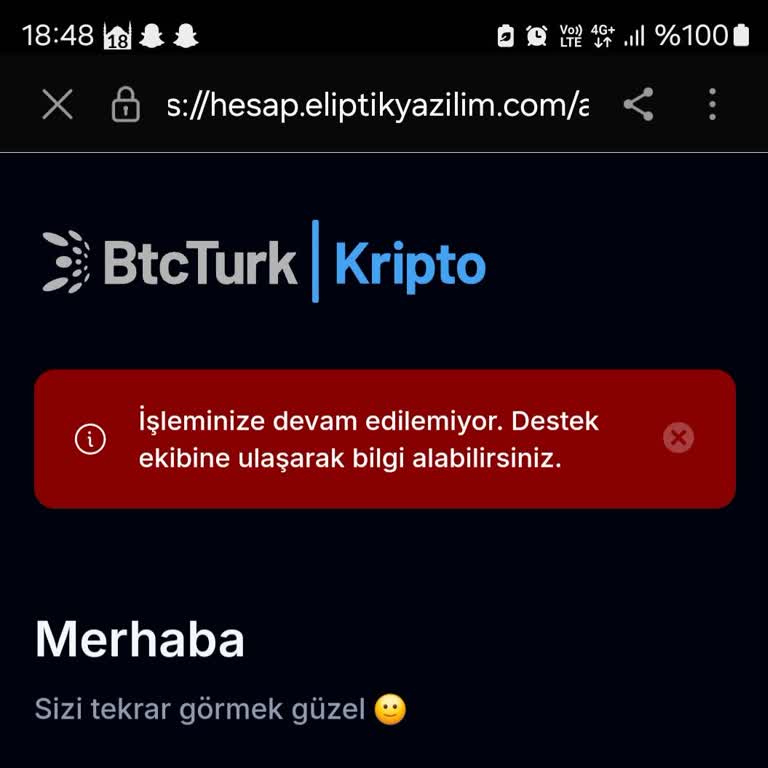 Hesabıma Erişim Engellendi, Destek Yetersiz Kaldı