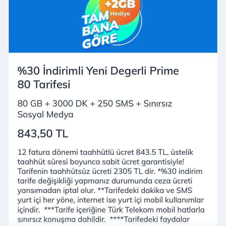 Mevcut Müşteriye Yüksek Fiyatlı Paket Sunulması Mağduriyet Yaratıyor