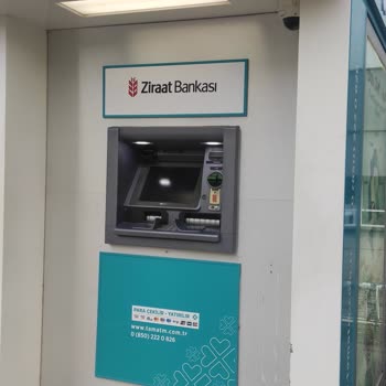 Ziraat Bankası ATM'de Para Yatırma İşleminde Para Kaybı Ve Yetersiz Destek