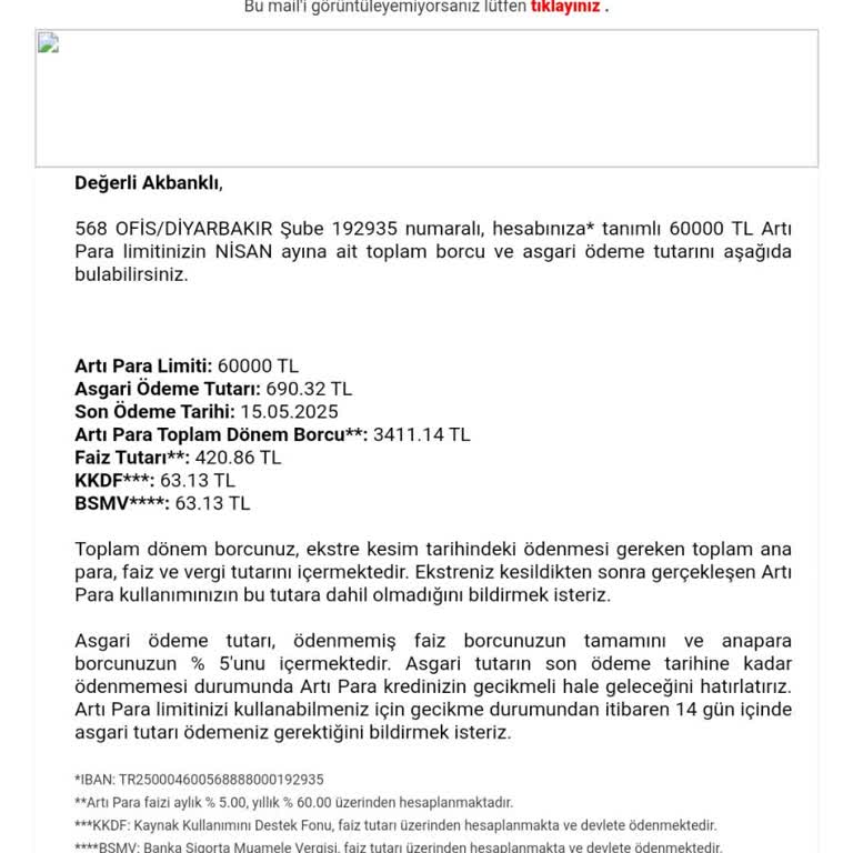 Akbank Artı Para Faiz Oranlarında Yanıltıcı Bilgilendirme Ve Yüksek Kesinti Şikayeti