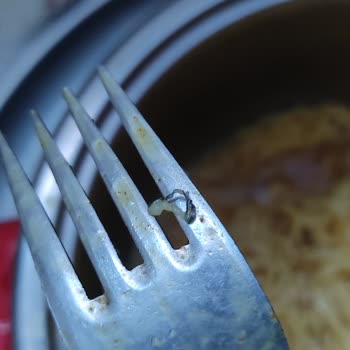 Hazır Noodle Paketinden Küf Ve Metal Parça Çıktı