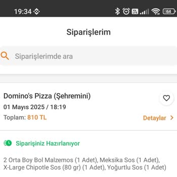 Sipariş Gecikmesi Son Anda Bildirildi