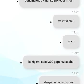 Çekim Talebim Haksız Yere İptal Edildi, Bakiyem Azaltıldı