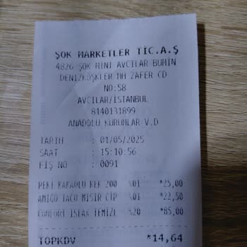 Şok Market'te Raf Ve Kasa Fiyatı Farkı İle İlgisiz Personel Davranışı