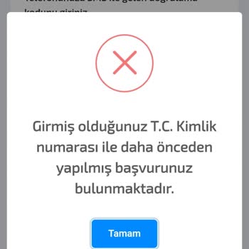 Başvurumun İptal Edilmemesi Yeni Başvuru Yapmamı Engelliyor