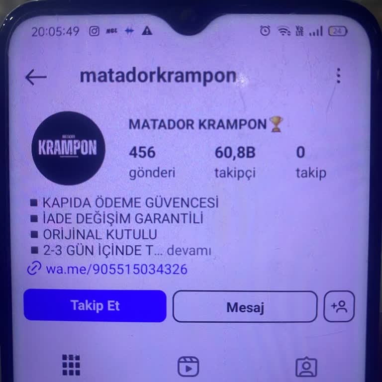 @matadorkrampon İstediğimi Göndermiyor