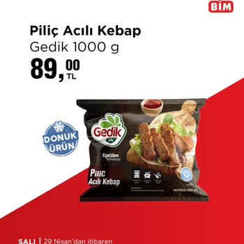 Aşırı Tuzlu Gedik Piliç Acılı Kebap Tüketilemedi