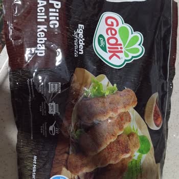 Aşırı Tuzlu Gedik Piliç Acılı Kebap Tüketilemedi