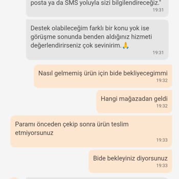 Eksik Ürün Teslimatı Ve Ücret İadesi Sorunu