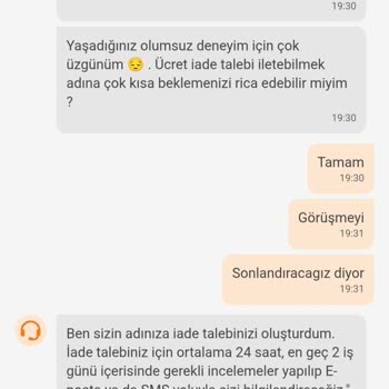 Eksik Ürün Teslimatı Ve Ücret İadesi Sorunu