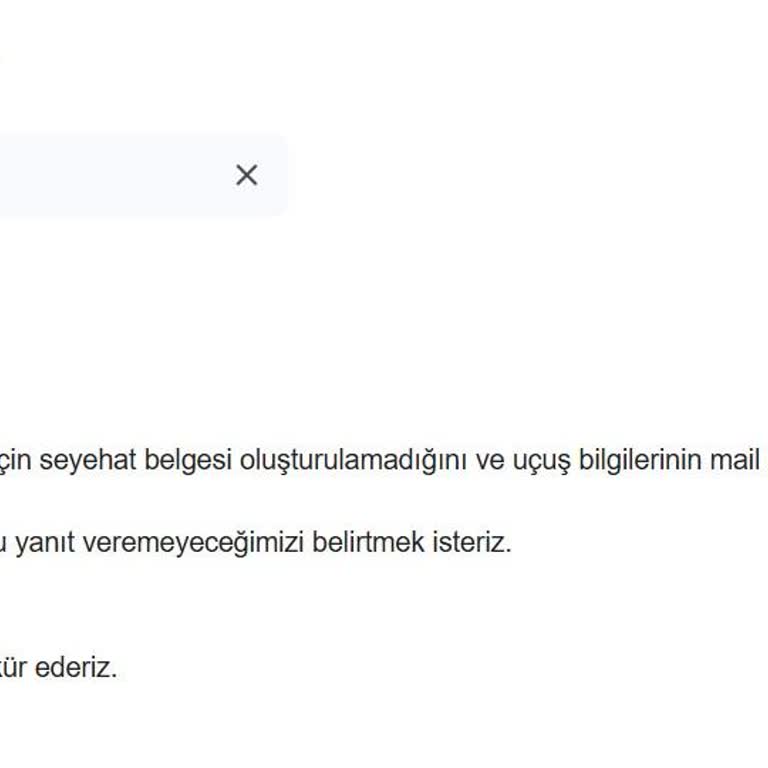 Rezervasyon Belgesinin İngilizce Olarak Sağlanmaması Mağduriyet Yaratıyor