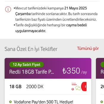 Vodafone Eski Müşterilere Yüksek Fiyat Yeni Müşterilere İndirimli Paket Sunuyor