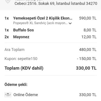 Yemeksepeti'nde Uzun Süreli Bekleme Ve Yetersiz Canlı Destek Deneyimi