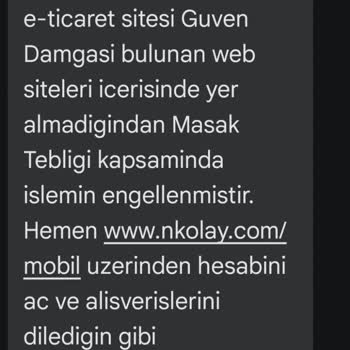 Nkolay Kredi Kartı İle Alışverişlerde Beklenmeyen Engeller