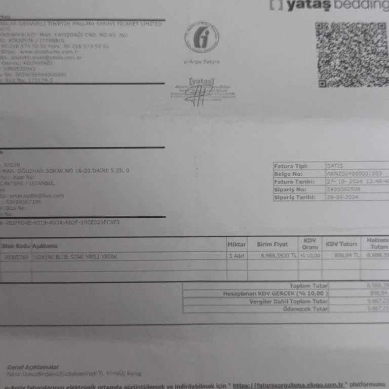 Yatak Satış Sonrası Destek Eksikliği Müşteri Memnuniyetini Zedeliyor