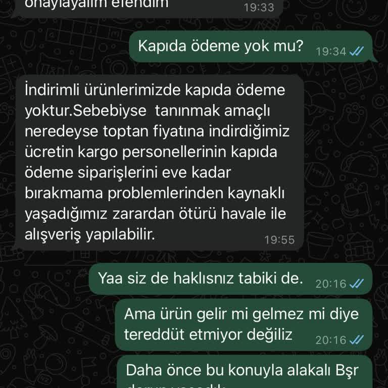 Sipariş Sonrası İletişim Kesildi Param İade Edilmedi