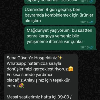 40 Gündür Teslim Edilmeyen Sipariş Ve Sürekli Bahaneler