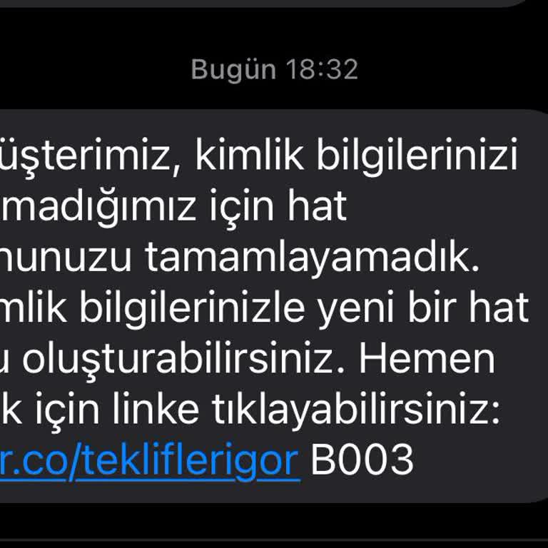 Numara Taşıma Sonrası Kimlik Doğrulama Sorunu Ve Hat Aktivasyonu Yapılamadı