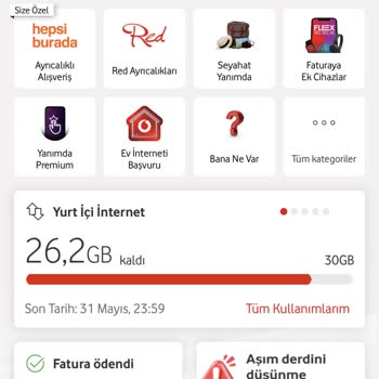 Sosyal Paket İnternetim Hızla Tükeniyor, Müşteri Hizmetleri Çözüm Sunmuyor