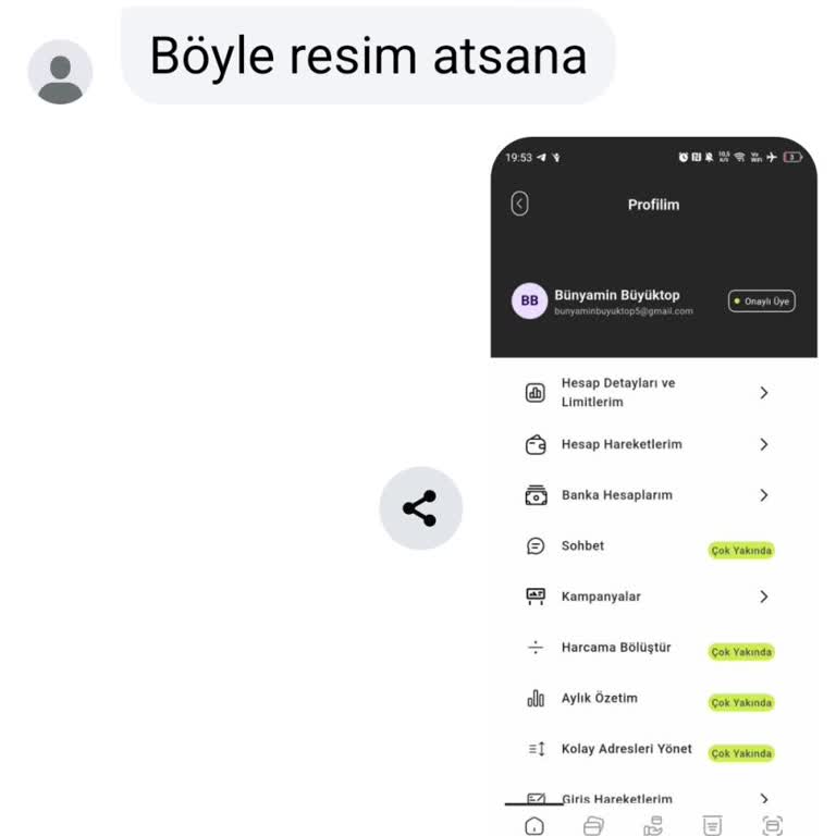 Hesabım Üzerinden İzinsiz Erişim Ve Mağduriyet Yaşıyorum