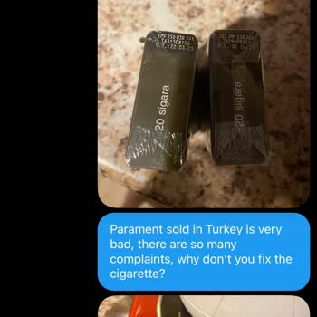 Parliament Night Blue'nun Kalitesinin Düşmesi Ve Müşteri Hizmetlerinin Yetersizliği