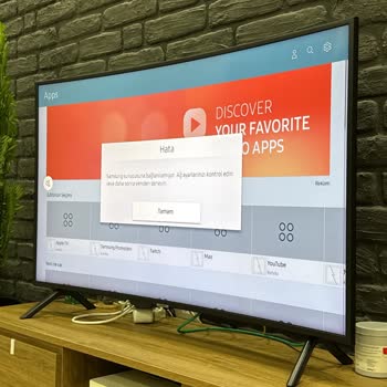 Samsung TV'de Sunucu Bağlantı Hatası: Uygulamalar Açılmıyor