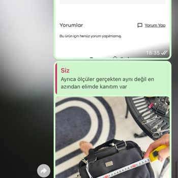 Yanlış Ölçüde Çanta Gönderimi Ve İade Sorunu