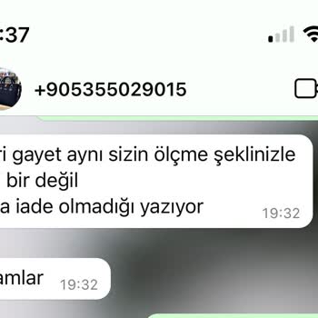 Yanlış Ölçüde Çanta Gönderimi Ve İade Sorunu