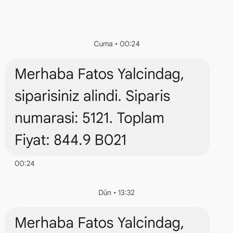 Sipariş Sonrası Sessizlik Ve İletişimsizlik