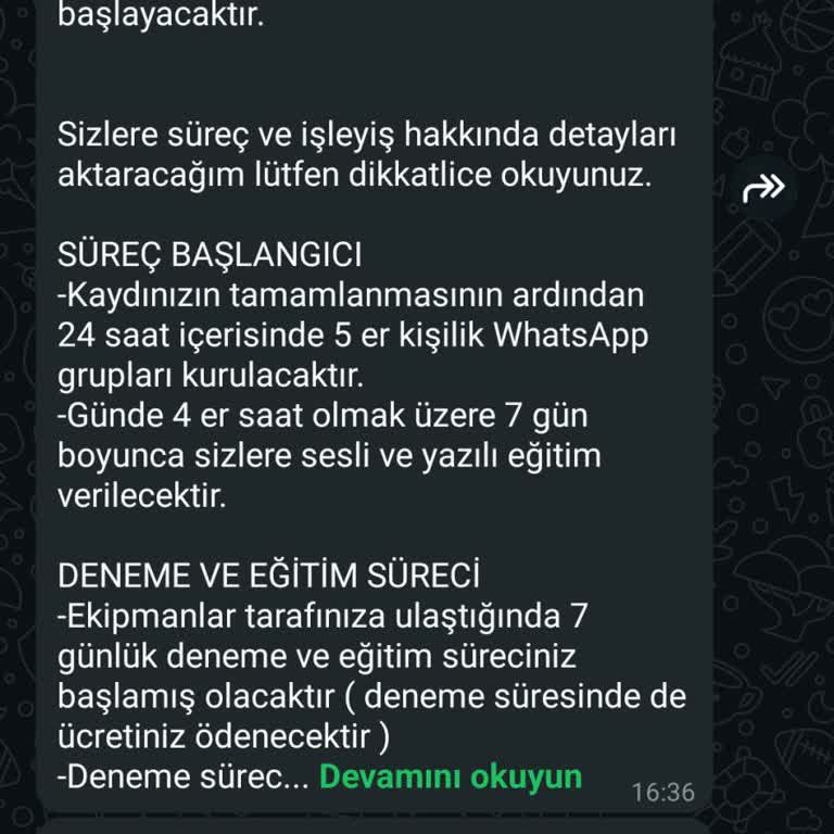 Bütün Bilgilerimi Aldılar Ama Sonra Herhangi Bir İletişime Geçmediler