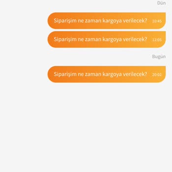 Sipariş Sürecinde İletişim Ve Kargo Sorunu Yaşadım