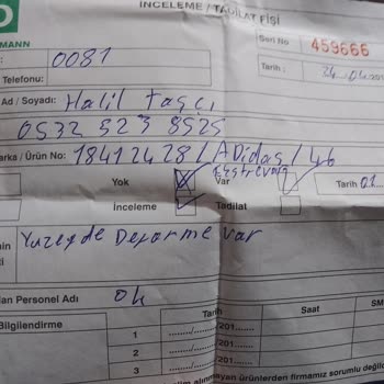 20 Günde Deforme Olan Adidas Ayakkabıya Mağazadan Olumsuz Dönüş Hayal Kırıklığı