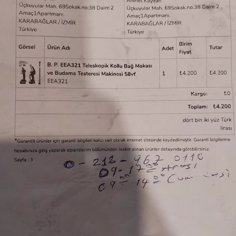 Satın Aldığım Ürün Arızalı Çıktı, Firma Destek Sunmuyor