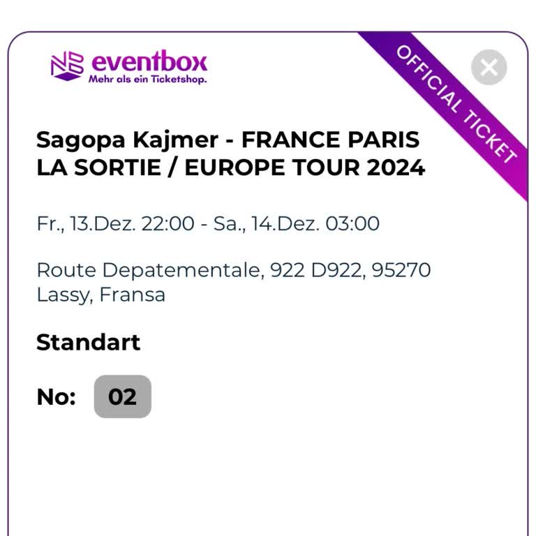 Paris Konseri İptali Sonrası Bilet İadesi Yapılmıyor