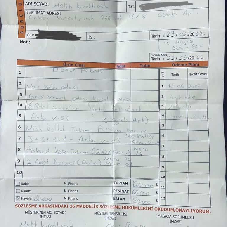 Düğün Paketi Teslimatında Gecikme Ve İletişim Sorunu