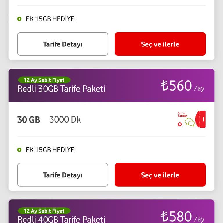 Kendi Tarifemi Seçememek Ve Sürekli Artan Fiyatlar